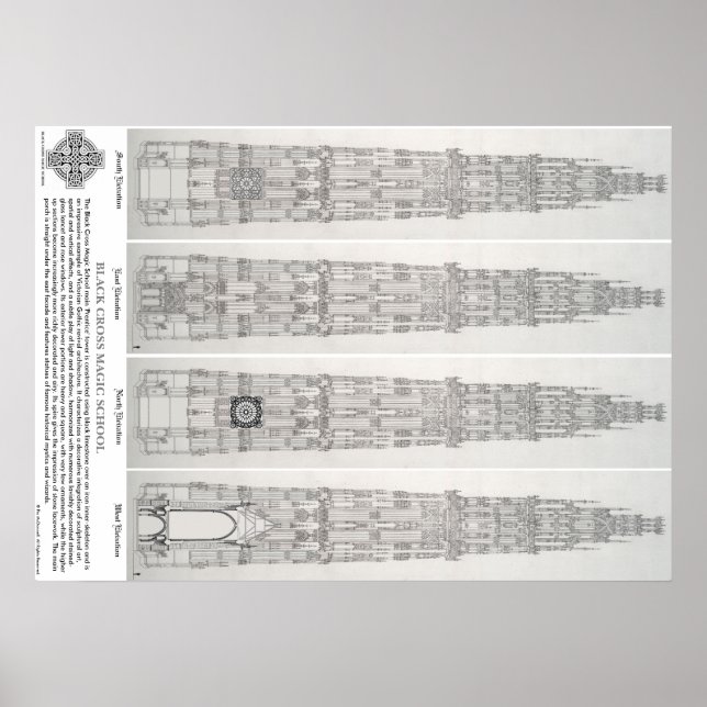 Black Kor Magic School Poster nr 1 (Framsidan)