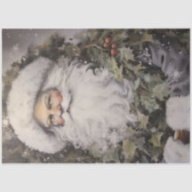 Black Kostym Santa Tissue Paper