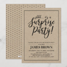 Black & Kraft | Modern överraskning Pension Party