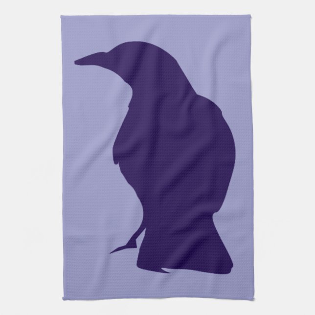 Black Kråka Kitchen Towel Kökshandduk (Vertikal)