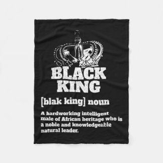 Black Kung Definition African American Pride Black Fleecefilt