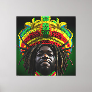 Black Kung Melanin Man Bruh Manar Son Prince Princ Canvastryck