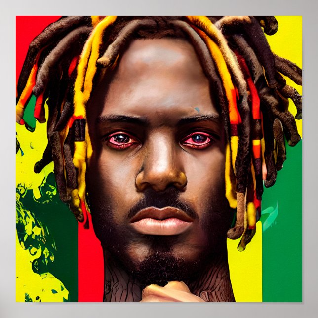 Black Kung Melanin Man Bruh Manar Son Prince Princ Poster (Framsidan)