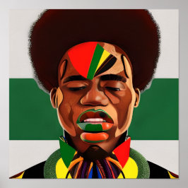 Black Kung Melanin Man Bruh Manar Son Prince Princ Poster