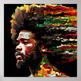 Black Kung Melanin Man Bruh Manar Son Prince Princ Poster