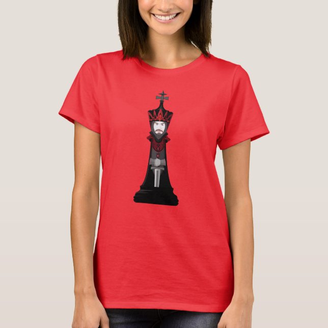 Black Kung T-Shirt (Framsida)