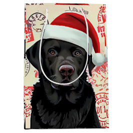 Black lab christmas