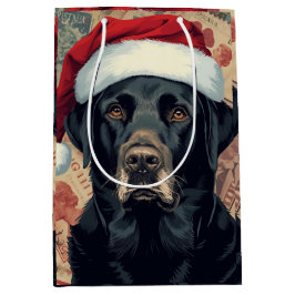 Black lab christmas