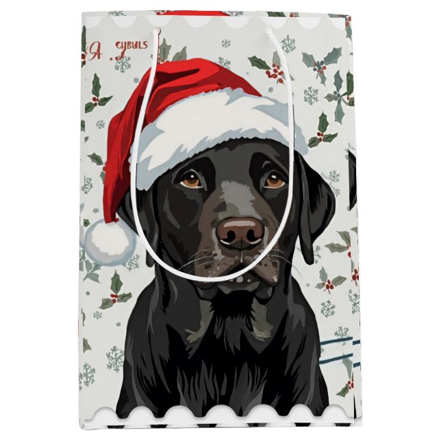 Black lab christmas (Framsidan)