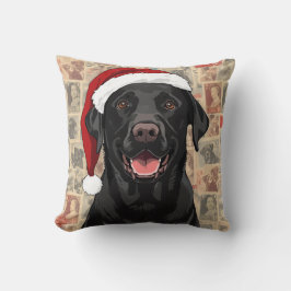 Black lab kudde