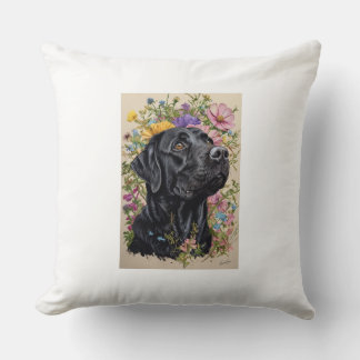 BLACK LABARDORE PILLOW KUDDE