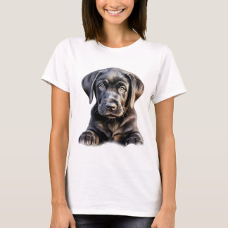 Black Labour Puppy T Shirt