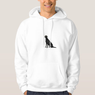Black Labour Retriever Elegant Breed Hoodie