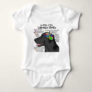Black Labrador Brain Atlas T-shirt