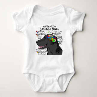 Black Labrador Brain Atlas T-shirt
