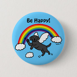 Black Labrador Guardian Angel (Rainbow Bridge) Knapp