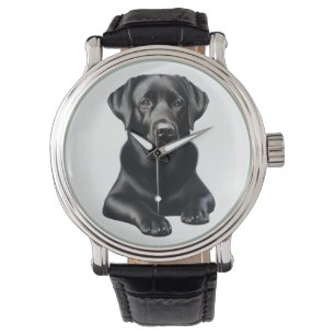 Black Labrador Hund Armbandsur