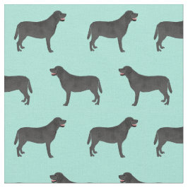 Black Labrador hund mynta Tyg