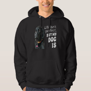 Black Labrador Hund Pet Owner Life är T Perfekt Bu Hoodie