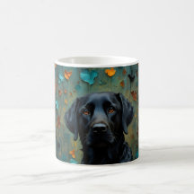 Black Labrador i Löv