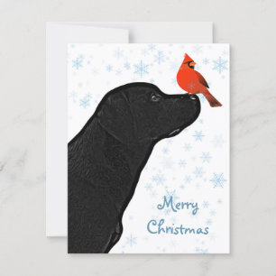 Black Labrador-jul Inbjudningar