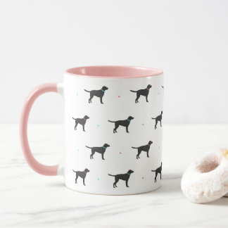 Black Labrador Mönster Mugg