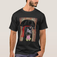 Black Labrador Pirat Hund