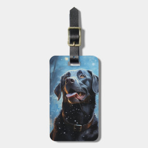 Black Labrador Retriever Bagagebricka