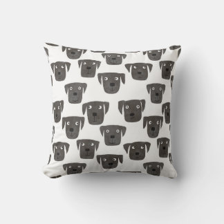 Black Labrador Retriever Cute Kudde