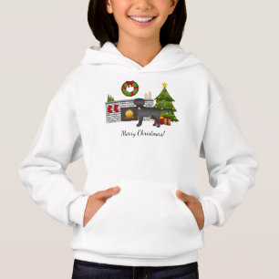 Black Labrador Retriever - Festive julrum T Shirt