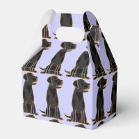 Black Labrador Retriever Gift Box