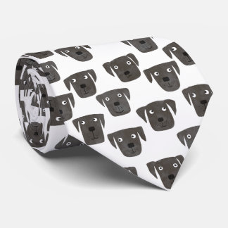 Black Labrador Retriever Hund Cute Mönster Slips