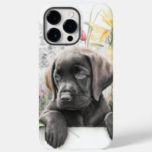 BLACK LABRADOR RETRIEVER-HUND FÖR ADORABLE VATTERC