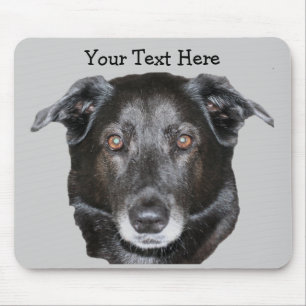 Black Labrador Retriever Hund Mousepad Musmatta
