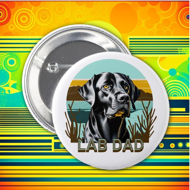 Black Labrador Retriever | Lab Pappa Knapp (Skapare uppladdad)