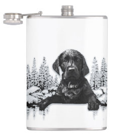 Black Labrador Retriever puppy T-Shirt Throw Pil Fickplunta