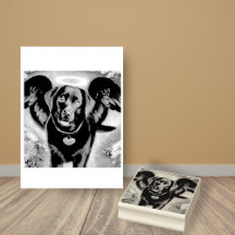 Black Labrador Retriever Vingar Pet Loss
