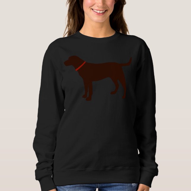 Black Labrador T Shirt (Framsida)