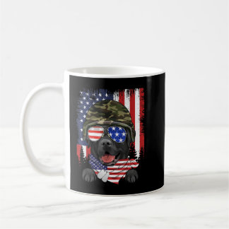 Black Labrador Veteran D.B. Kaffemugg