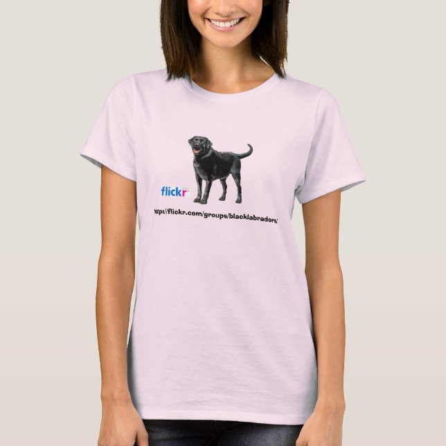 Black Labs Group Womens T-Shirt (Framsida)