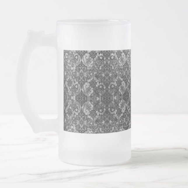 Black Lacwork Artistry Morphing Mugg (Vänster)