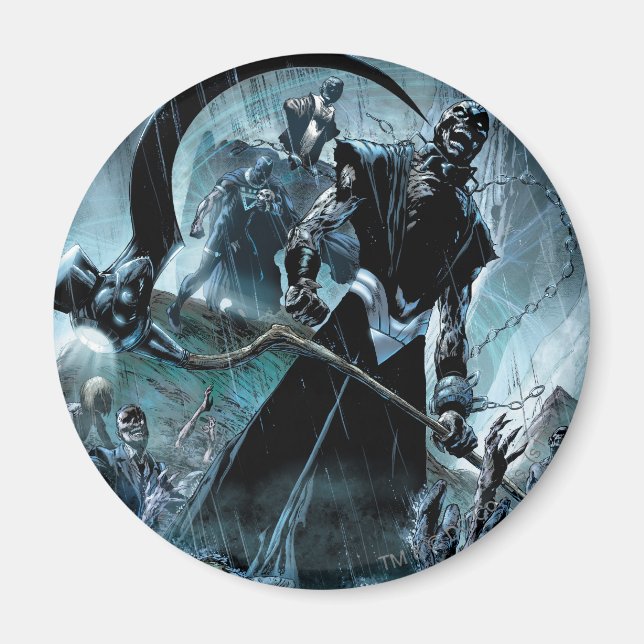 Black Lantern Corps Panel Magnet (Framsidan)