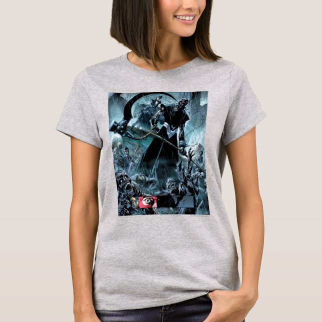 Black Lantern Corps Panel Tee (Framsida)