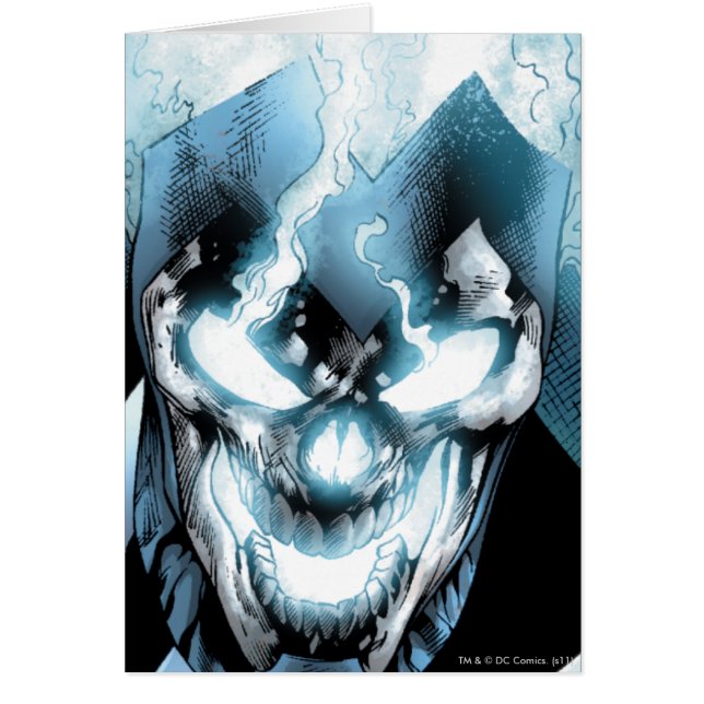 Black Lantern - Färg Hälsningskort (Framsidan)