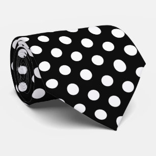 Black Large Polka Dot Slips