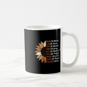 Black Leader Black History Month Dream like Martin Kaffemugg