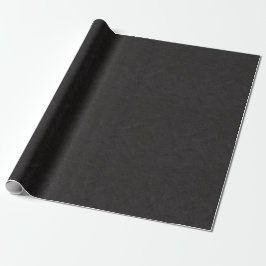 Black Leather look Faux Struktur Presentpapper