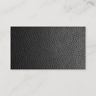 Black Leather Struktur Visitkort