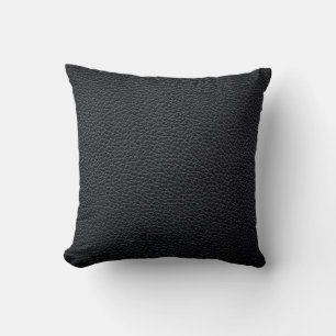 Black leather texture or background. leather,textu kudde