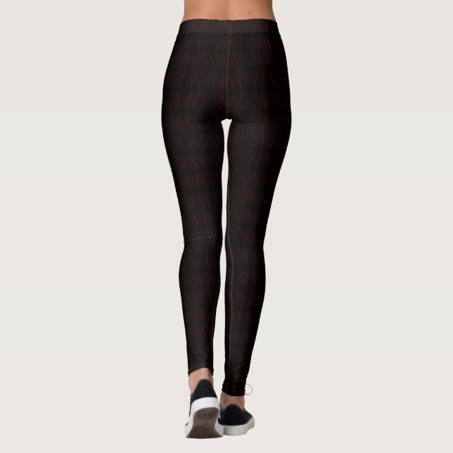 Black Leggings - Ditt Färg (Baksida)
